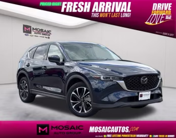 2023 Deep Crystal Blue Mica Mazda CX-5 2.5 S Premium Package AWD SUV