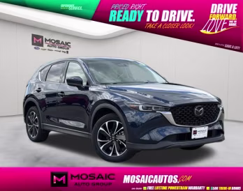 2023 Deep Crystal Blue Mica Mazda CX-5 2.5 S Premium Package AWD SUV