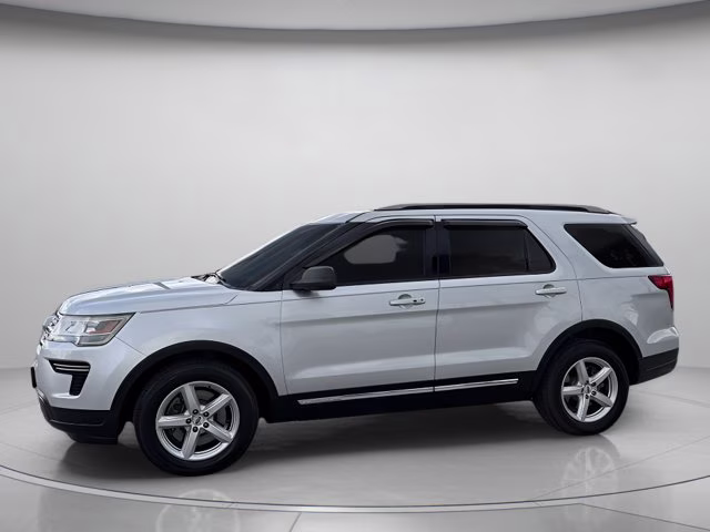 2019 Ingot Silver Ford Explorer XLT FWD SUV