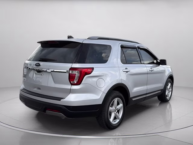 2019 Ingot Silver Ford Explorer XLT FWD SUV