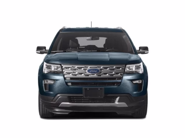 2019 Ingot Silver Ford Explorer XLT FWD SUV