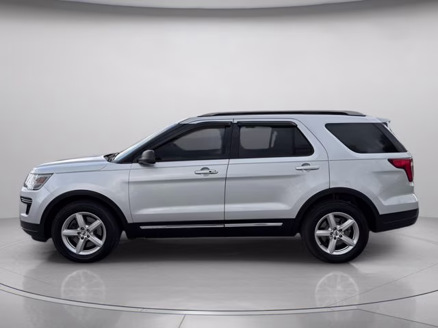 2019 Ingot Silver Ford Explorer XLT FWD SUV