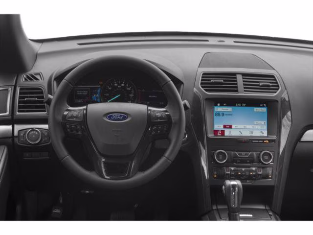 2019 Ingot Silver Ford Explorer XLT FWD SUV