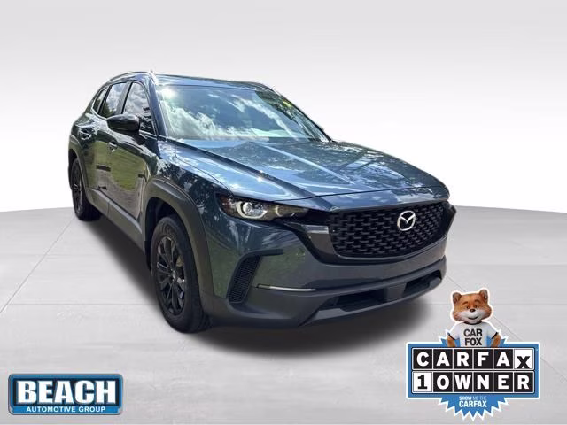 2025 Ingot Blue Metallic Mazda CX-50 2.5 S Premium Package AWD SUV