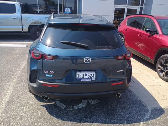 2025 Ingot Blue Metallic Mazda CX-50 2.5 S Premium Package AWD SUV