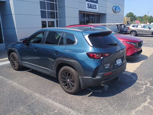 2025 Ingot Blue Metallic Mazda CX-50 2.5 S Premium Package AWD SUV