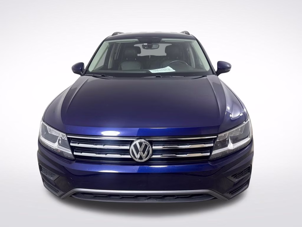 2021 Atlantic Blue Metallic Volkswagen Tiguan 2.0T SE FWD SUV