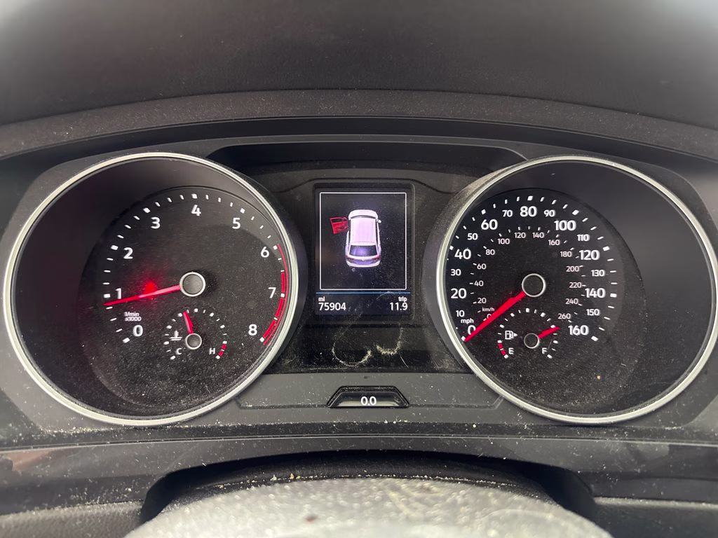 2021 Atlantic Blue Metallic Volkswagen Tiguan 2.0T SE FWD SUV