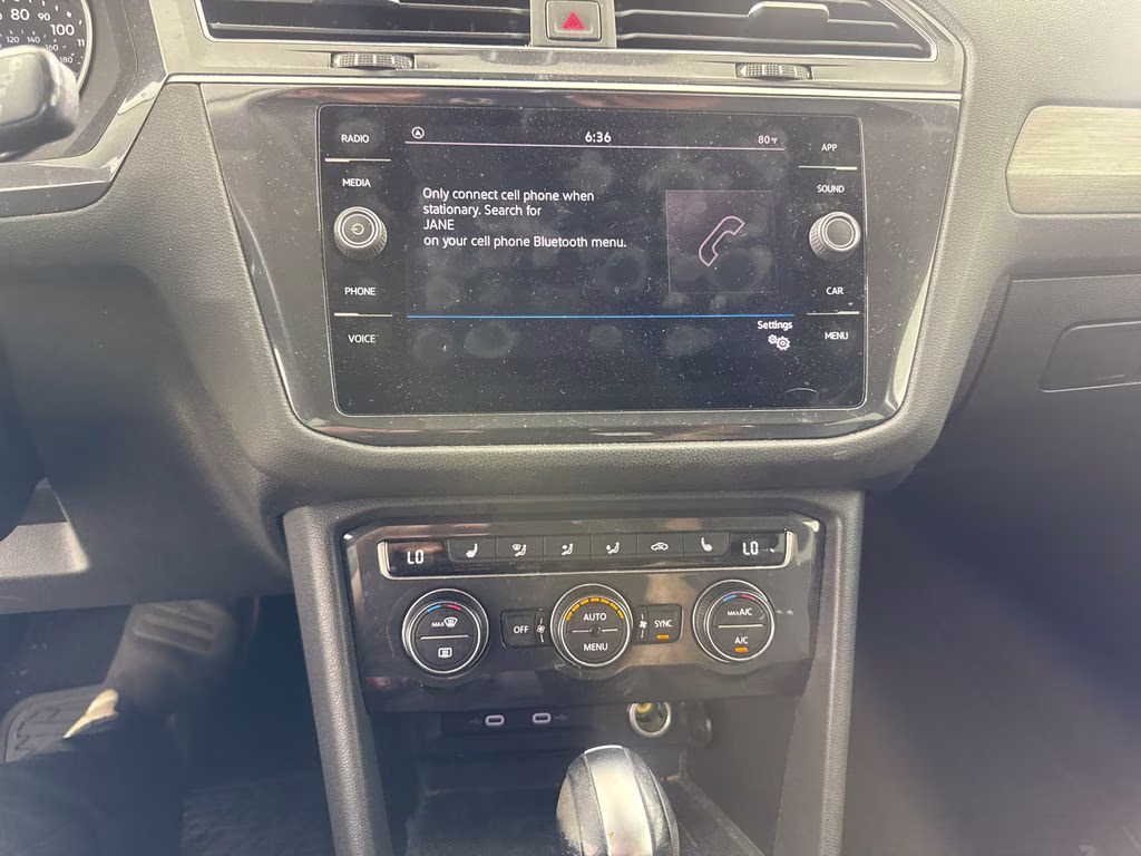2021 Atlantic Blue Metallic Volkswagen Tiguan 2.0T SE FWD SUV