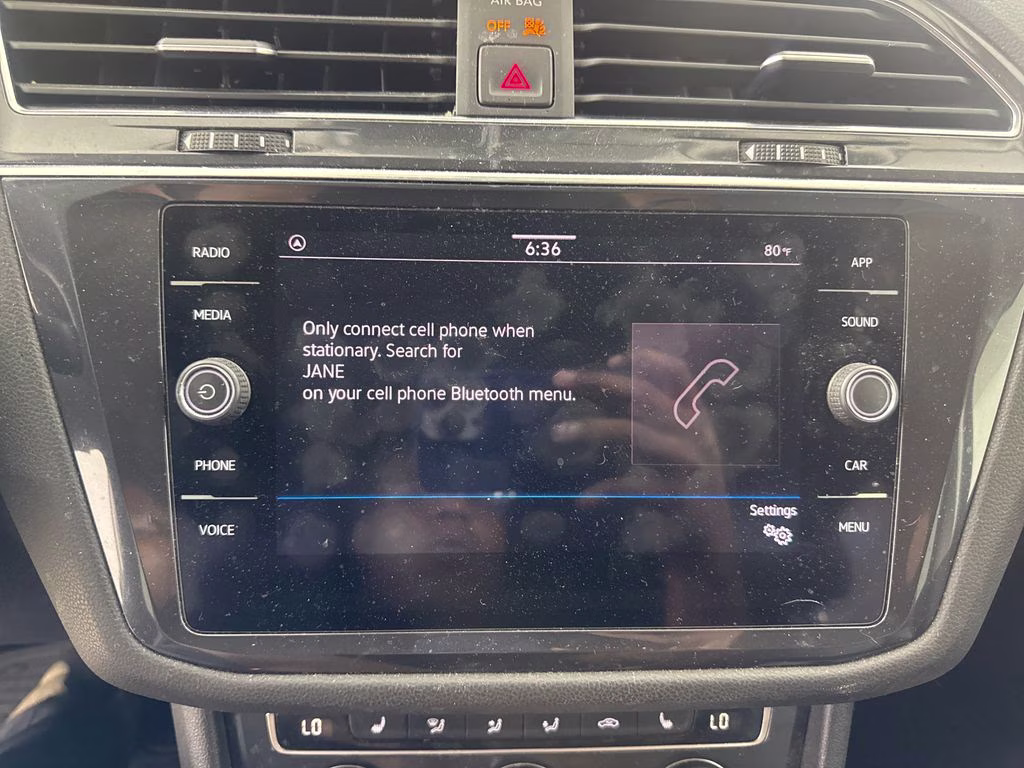 2021 Atlantic Blue Metallic Volkswagen Tiguan 2.0T SE FWD SUV