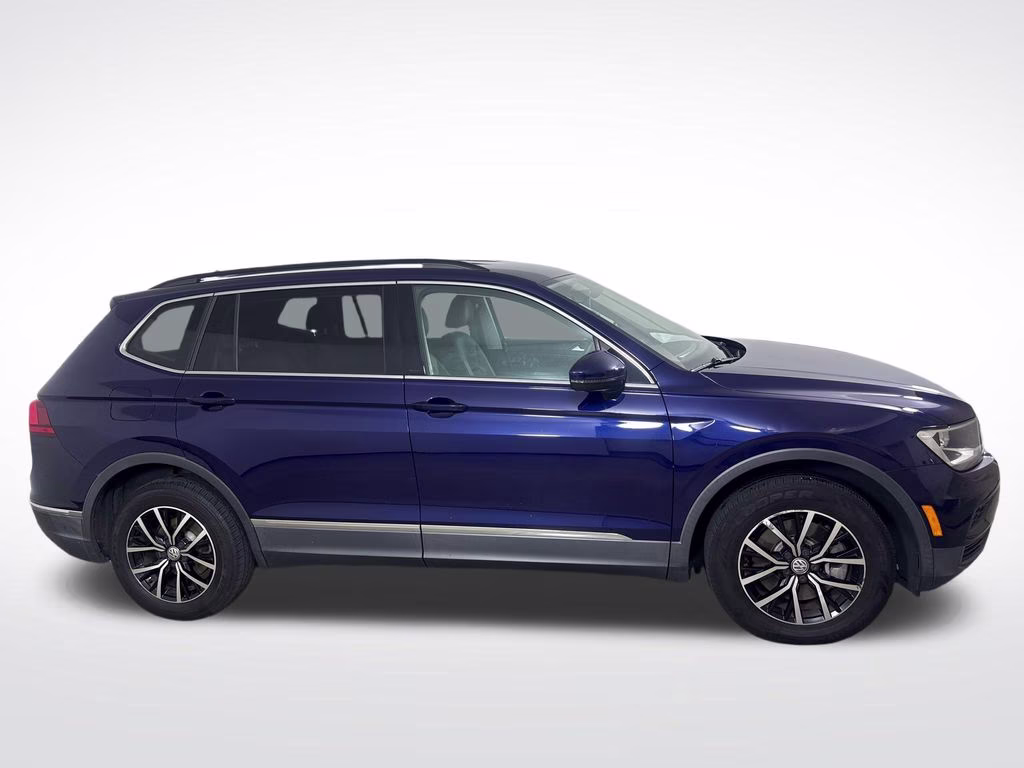 2021 Atlantic Blue Metallic Volkswagen Tiguan 2.0T SE FWD SUV
