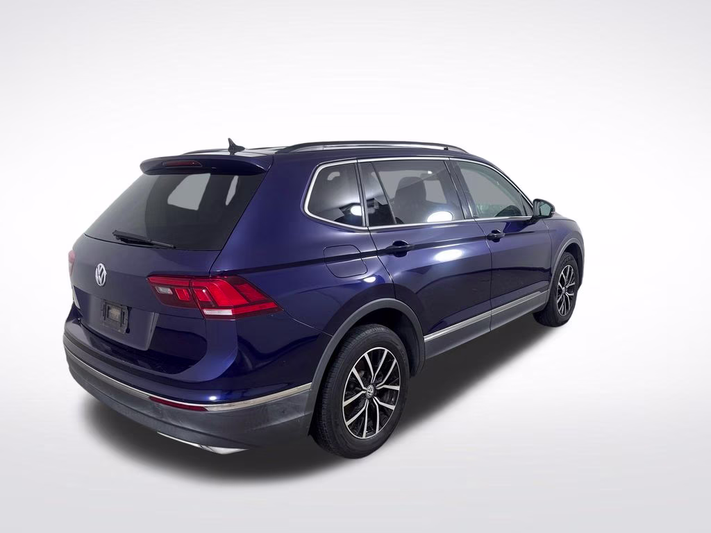 2021 Atlantic Blue Metallic Volkswagen Tiguan 2.0T SE FWD SUV