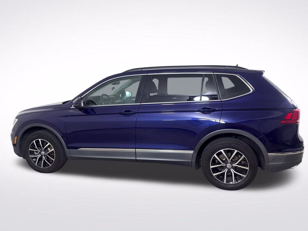 2021 Atlantic Blue Metallic Volkswagen Tiguan 2.0T SE FWD SUV