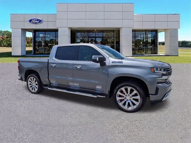 2021 Satin Steel Metallic Chevrolet Silverado 1500 High Country 4X4 Truck