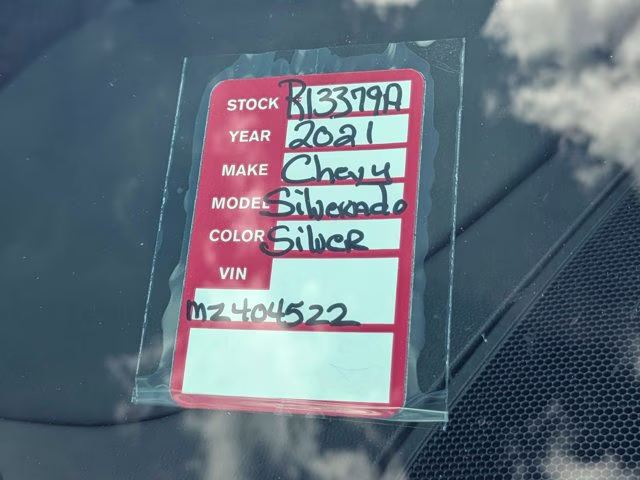2021 Satin Steel Metallic Chevrolet Silverado 1500 High Country 4X4 Truck