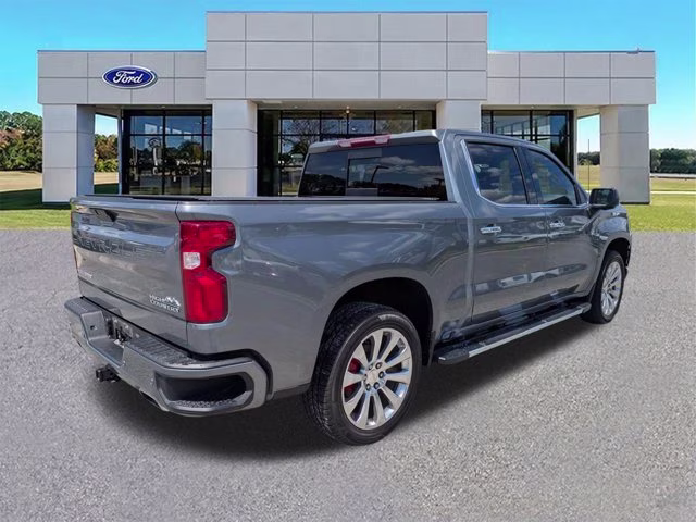 2021 Satin Steel Metallic Chevrolet Silverado 1500 High Country 4X4 Truck