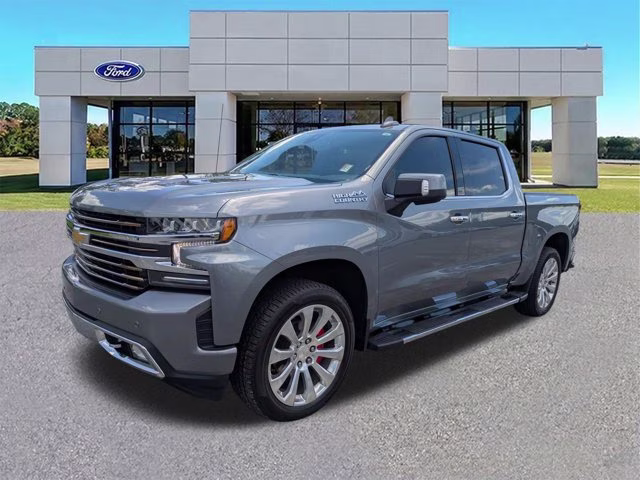 2021 Satin Steel Metallic Chevrolet Silverado 1500 High Country 4X4 Truck