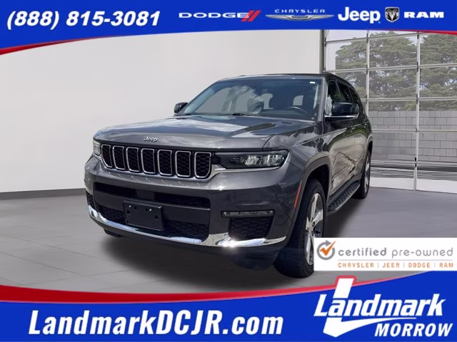 2021 Baltic Gray Metallic Clearcoat Jeep Grand Cherokee L Limited 4X4 SUV
