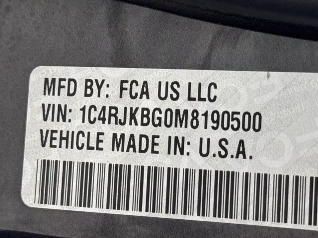 2021 Baltic Gray Metallic Clearcoat Jeep Grand Cherokee L Limited 4X4 SUV