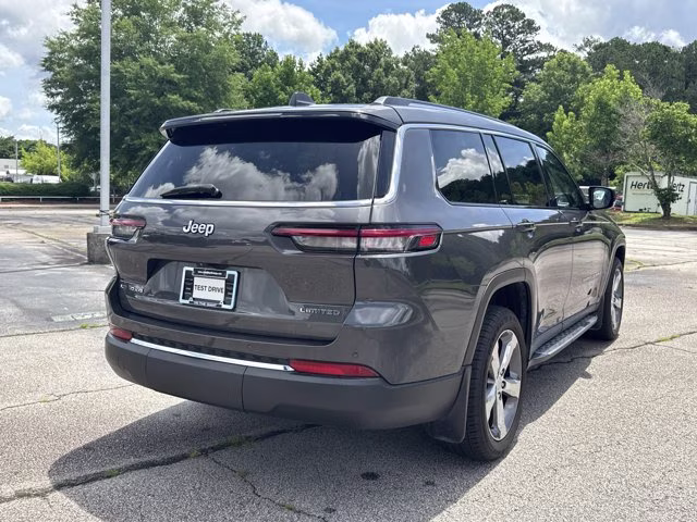 2021 Baltic Gray Metallic Clearcoat Jeep Grand Cherokee L Limited 4X4 SUV