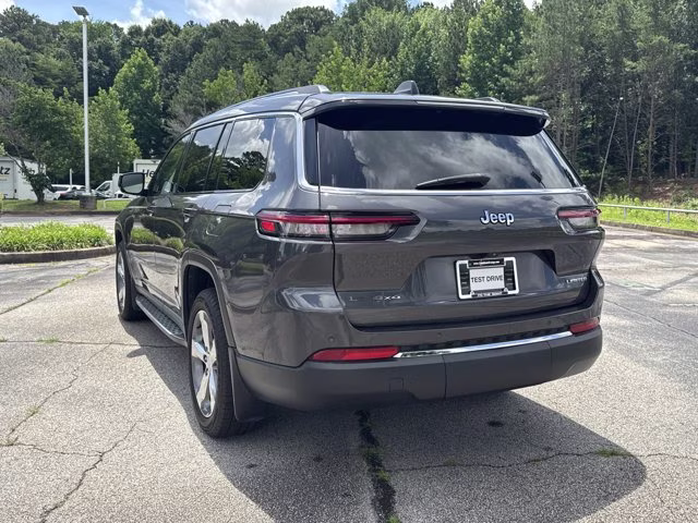 2021 Baltic Gray Metallic Clearcoat Jeep Grand Cherokee L Limited 4X4 SUV