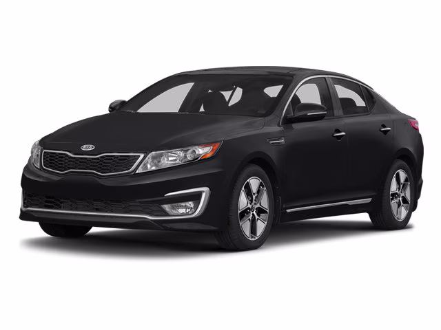 2013 Aurora Black Pearl Kia Optima Hybrid LX FWD Sedan
