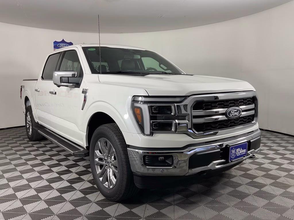 2026 White Metallic Ford F-150 Lariat 4X4 Truck