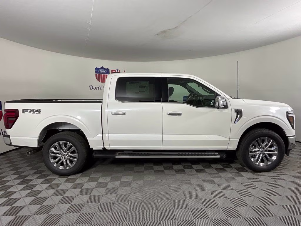 2026 White Metallic Ford F-150 Lariat 4X4 Truck