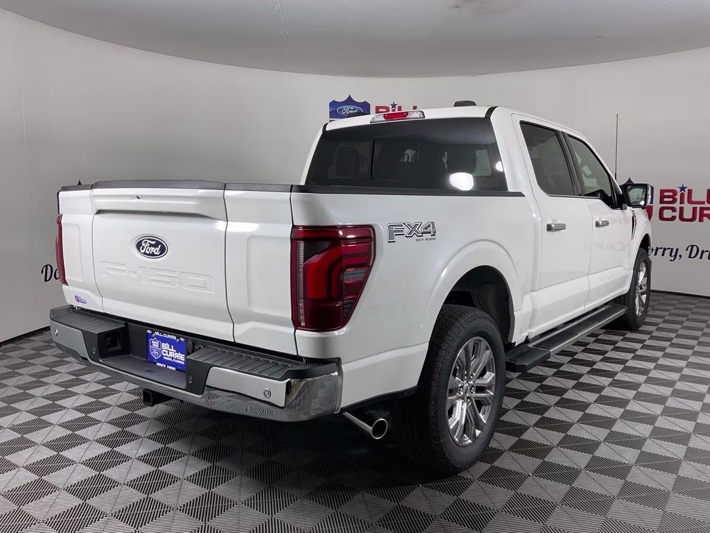 2026 White Metallic Ford F-150 Lariat 4X4 Truck