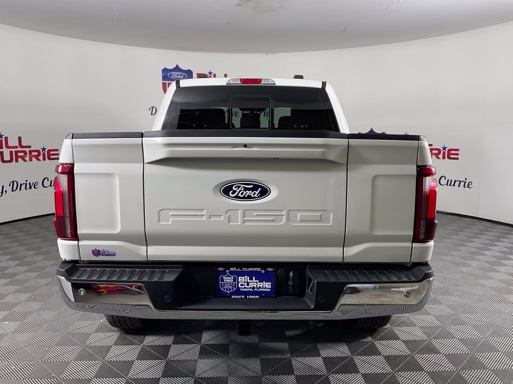 2026 White Metallic Ford F-150 Lariat 4X4 Truck