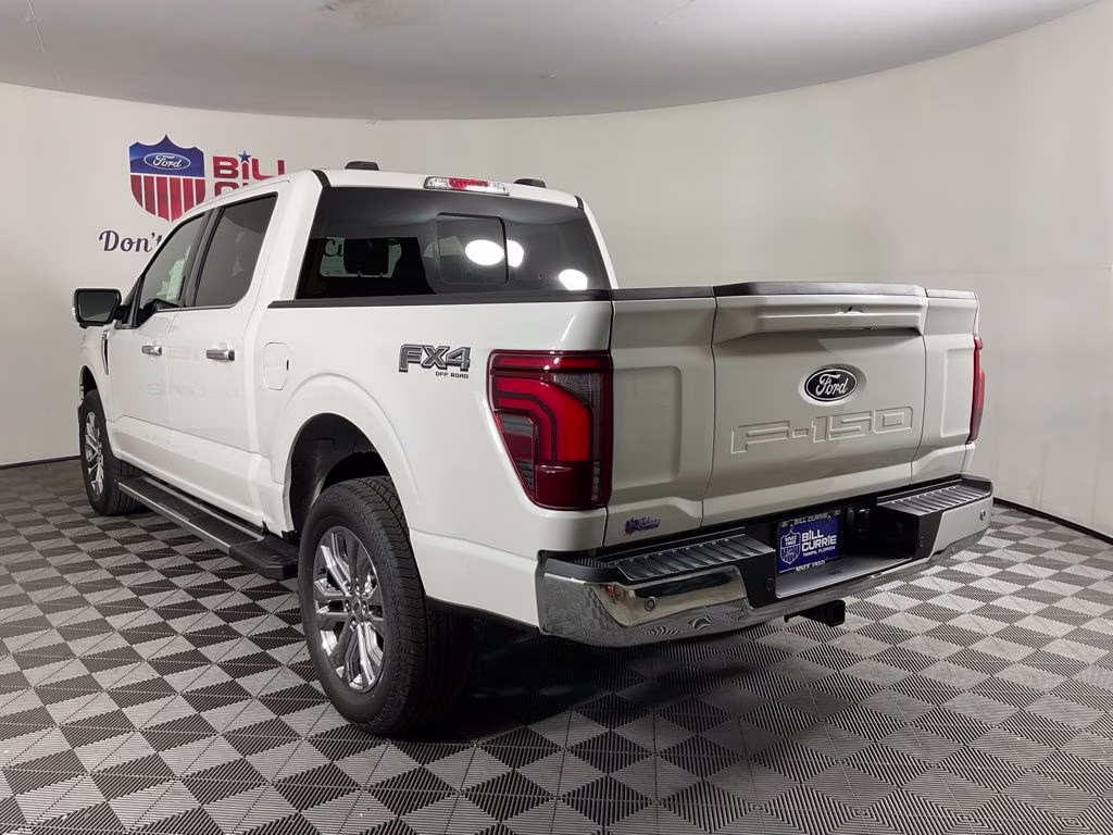 2026 White Metallic Ford F-150 Lariat 4X4 Truck