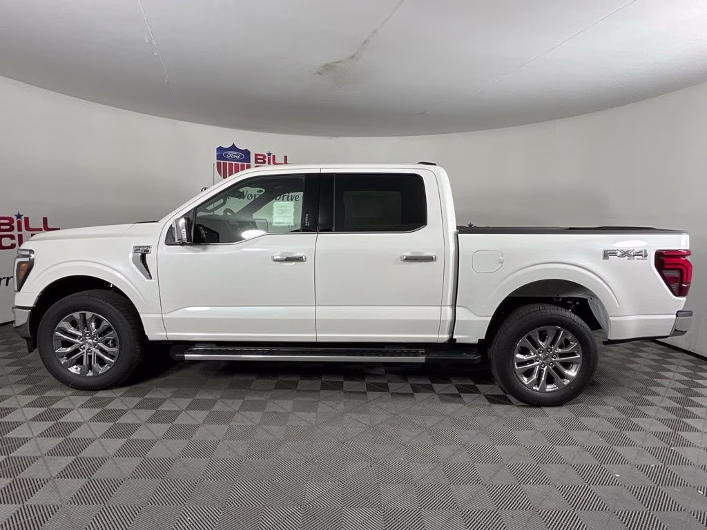 2026 White Metallic Ford F-150 Lariat 4X4 Truck