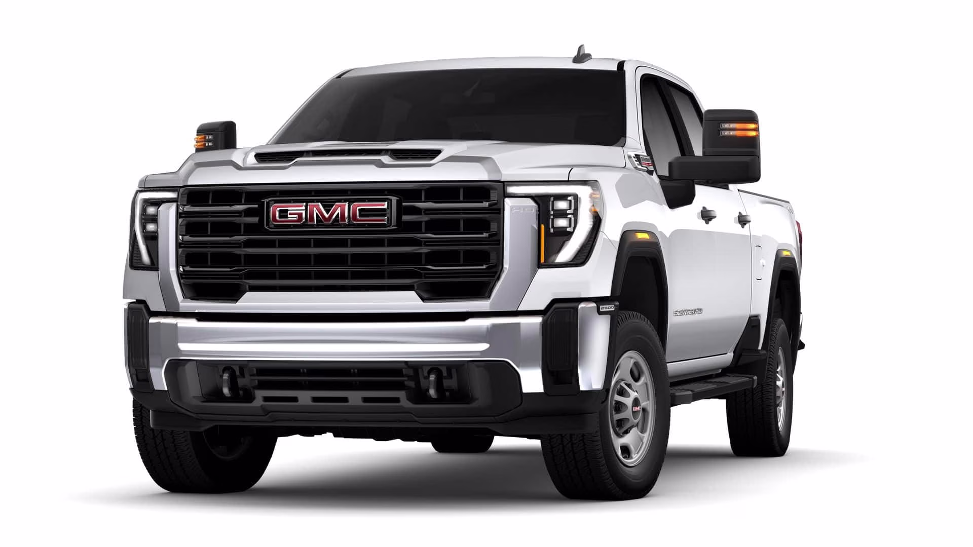 2026 Summit White GMC Sierra 2500 HD Pro 4X4 Truck