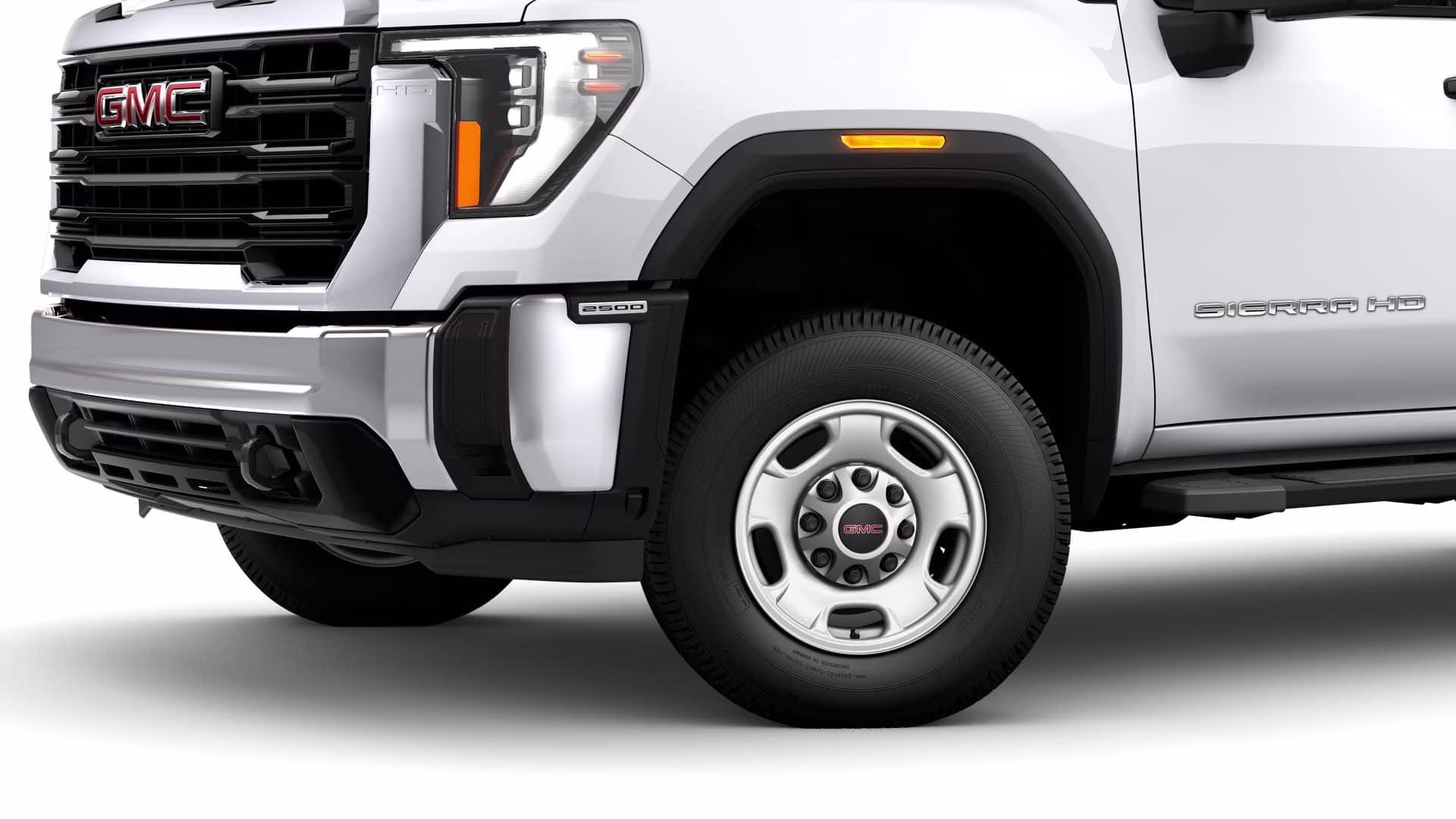 2026 Summit White GMC Sierra 2500 HD Pro 4X4 Truck