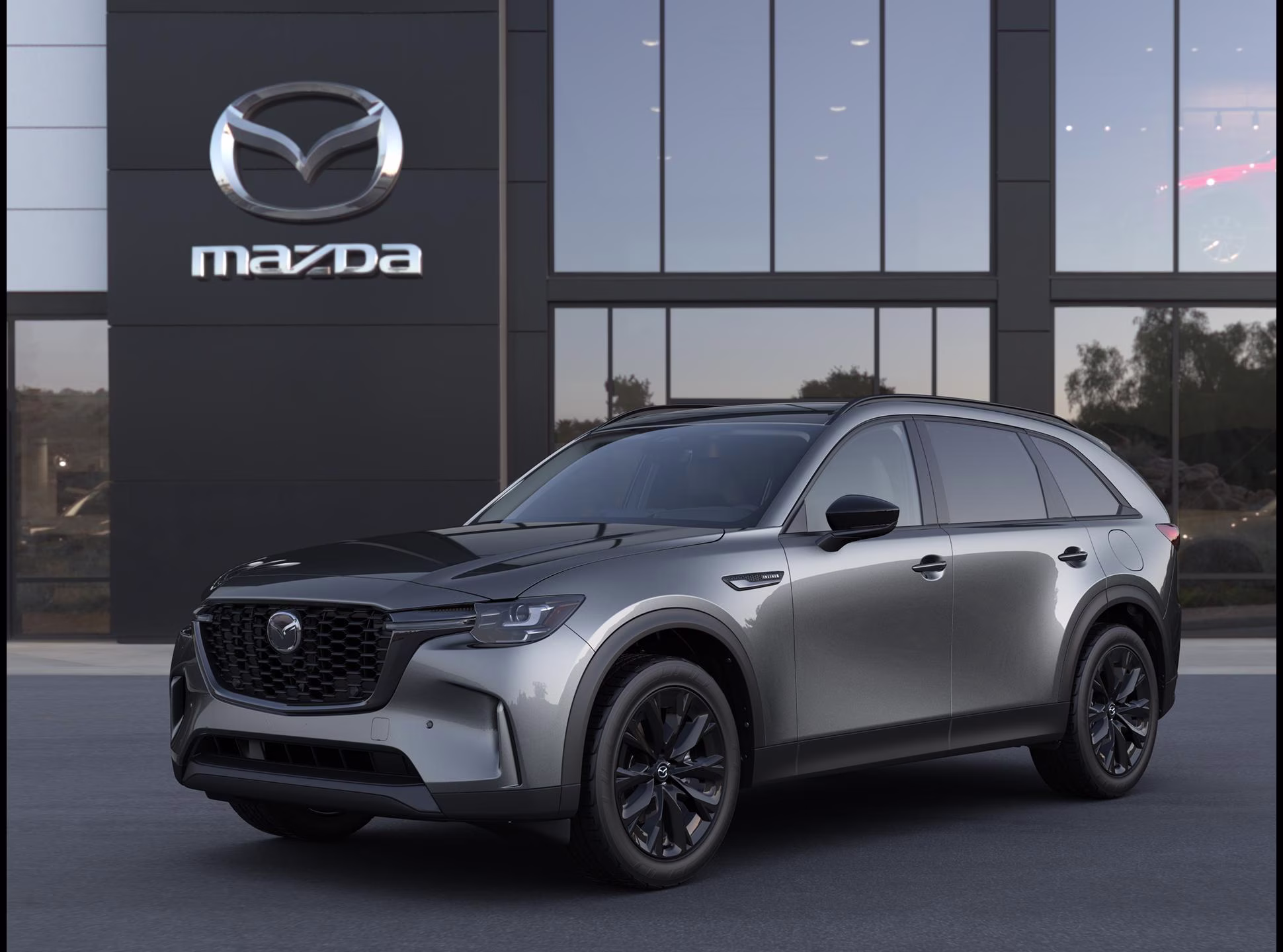 2026 Machine Gray Metallic Mazda Mazda CX-90 3.3 Turbo Premium Sport AWD AWD SUV