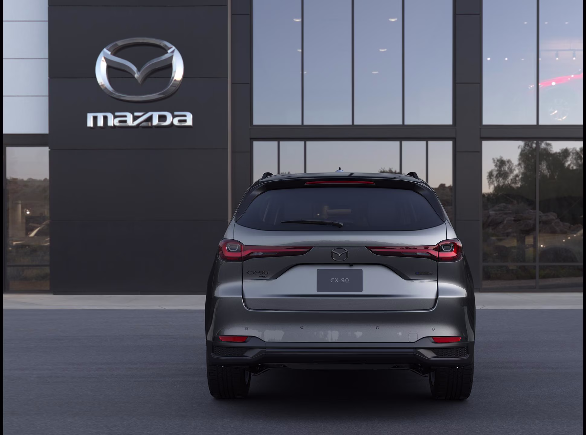 2026 Machine Gray Metallic Mazda Mazda CX-90 3.3 Turbo Premium Sport AWD AWD SUV