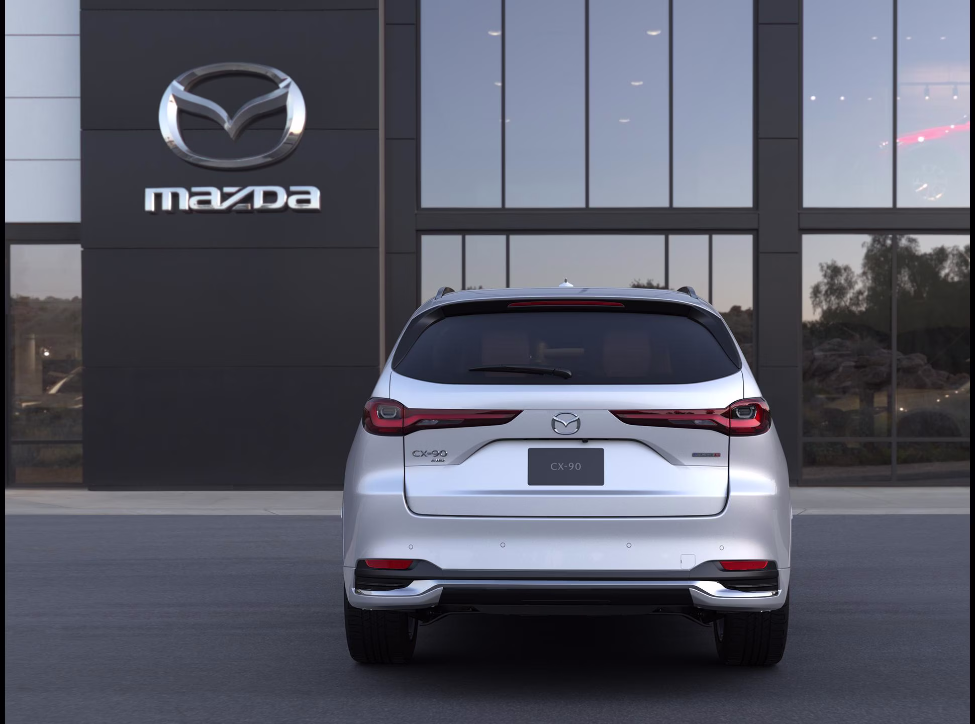 2026 Rhodium White Premium Mazda Mazda CX-90 3.3 Turbo S Premium Plus AWD AWD SUV