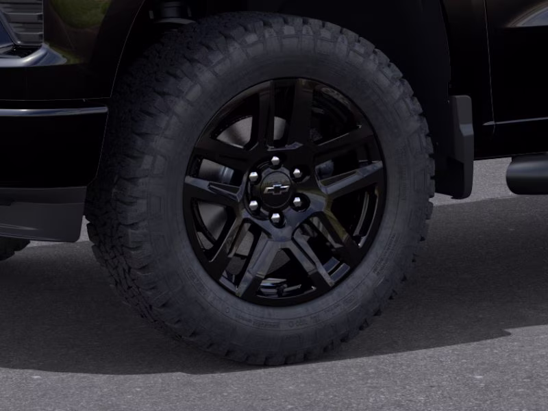2026 Black Chevrolet Silverado 1500 Custom 4X4 Truck