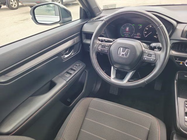 2024 Silver Metallic Honda CR-V Hybrid Sport FWD SUV