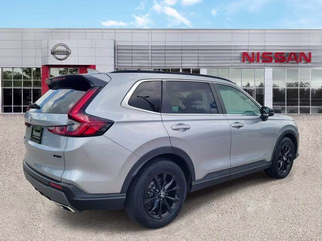 2024 Silver Metallic Honda CR-V Hybrid Sport FWD SUV