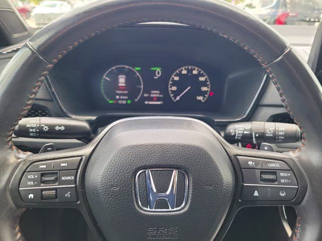 2024 Silver Metallic Honda CR-V Hybrid Sport FWD SUV