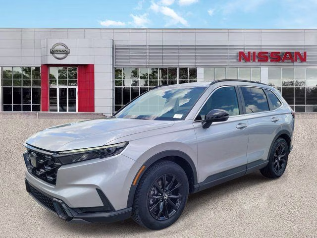 2024 Silver Metallic Honda CR-V Hybrid Sport FWD SUV