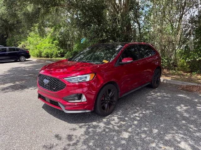 2020 Rapid Red Metallic Tinted Clearcoat Ford Edge ST AWD SUV