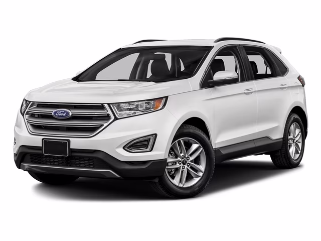2018 Oxford White Ford Edge SEL FWD SUV