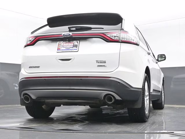 2018 Oxford White Ford Edge SEL FWD SUV