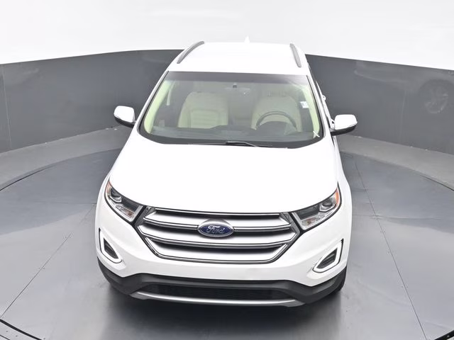 2018 Oxford White Ford Edge SEL FWD SUV