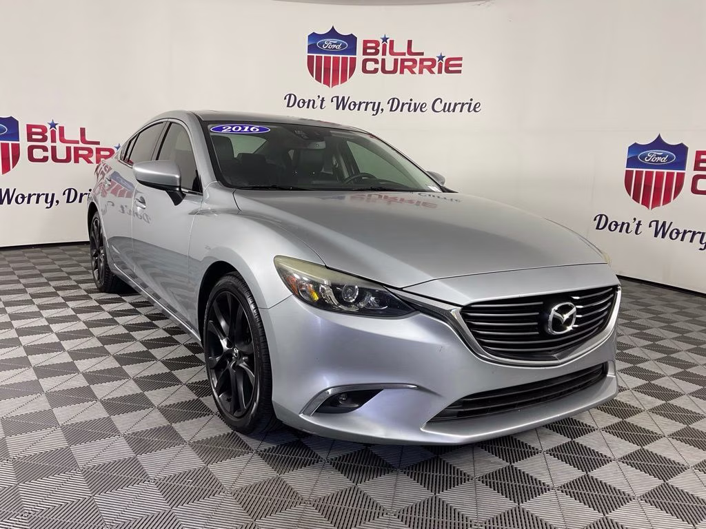 2016 Sonic Silver Metallic Mazda Mazda6 i Grand Touring FWD Sedan