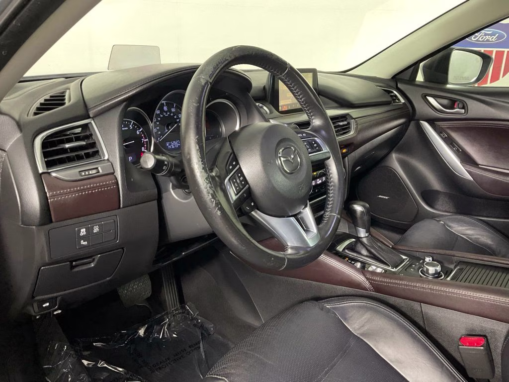 2016 Sonic Silver Metallic Mazda Mazda6 i Grand Touring FWD Sedan