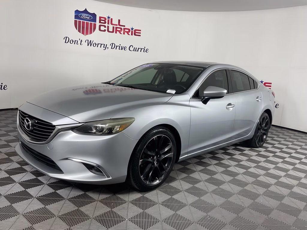 2016 Sonic Silver Metallic Mazda Mazda6 i Grand Touring FWD Sedan