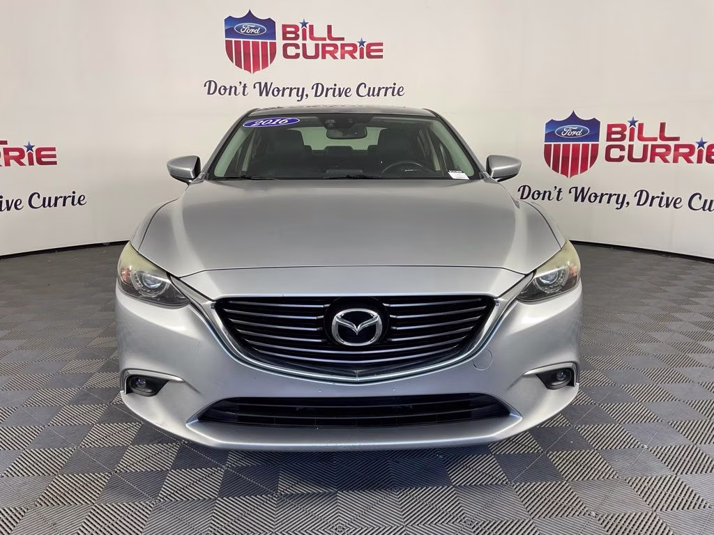 2016 Sonic Silver Metallic Mazda Mazda6 i Grand Touring FWD Sedan